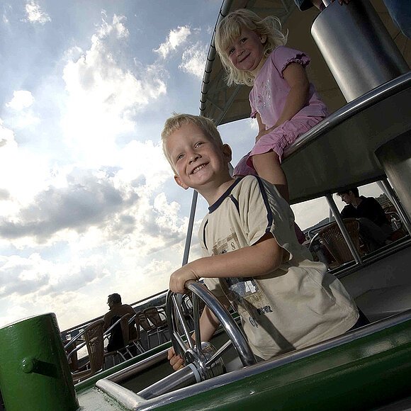 An Bord der MS Brombachsee