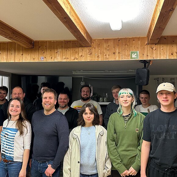 AWO Vorstandschaft mit Juz-Verantwortlichen